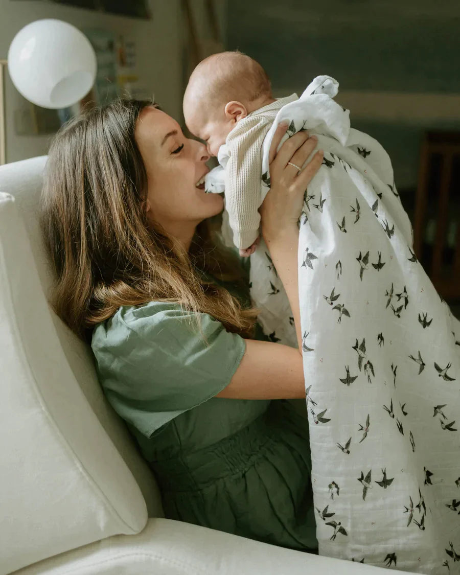 little unicorn Little Unicorn - Organic Cotton Muslin Swaddle Blanket Organic
