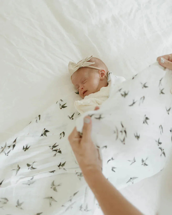 little unicorn Little Unicorn - Organic Cotton Muslin Swaddle Blanket Organic