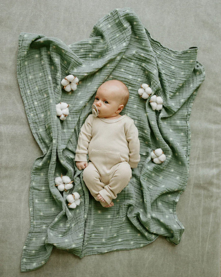 little unicorn Little Unicorn - Organic Cotton Muslin Swaddle Blanket Organic