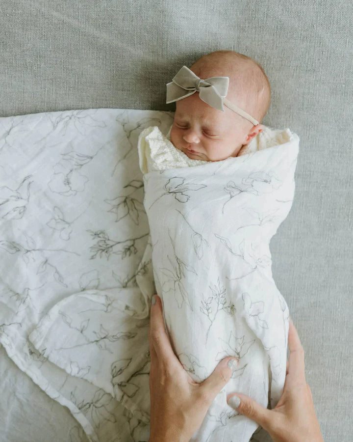 little unicorn Little Unicorn - Organic Cotton Muslin Swaddle Blanket Organic