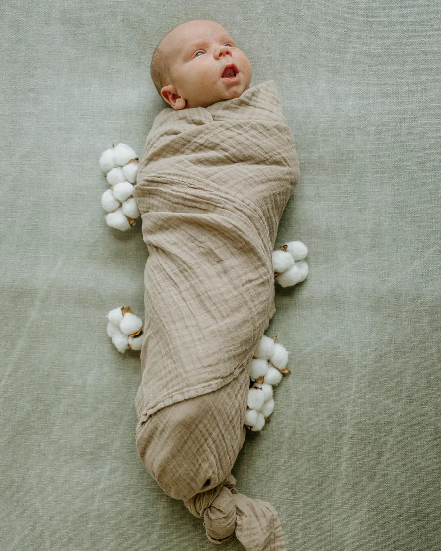 little unicorn Little Unicorn - Organic Cotton Muslin Swaddle Blanket Organic