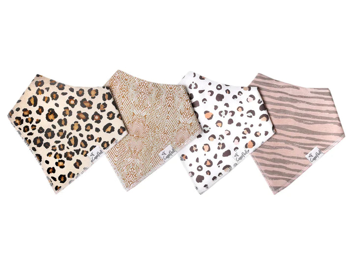 Copper Pearl Bandana Bib 4 Pk