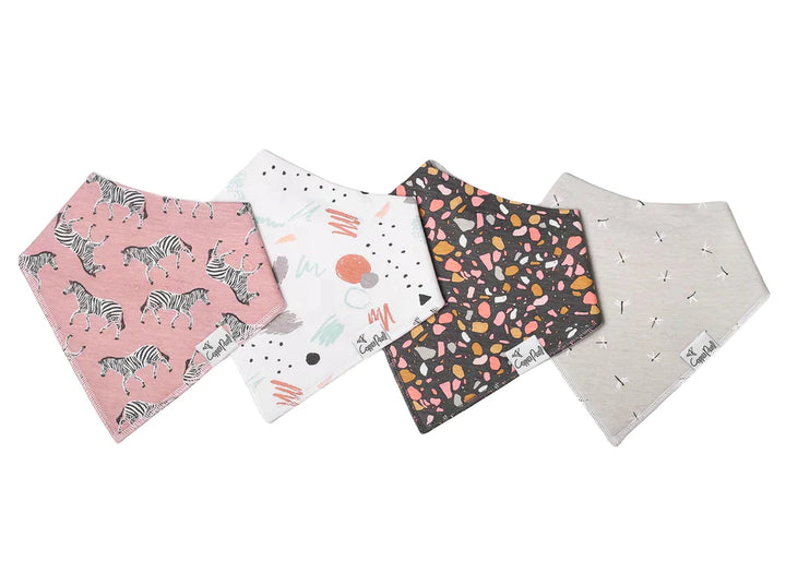 Copper Pearl Bandana Bib 4 Pk