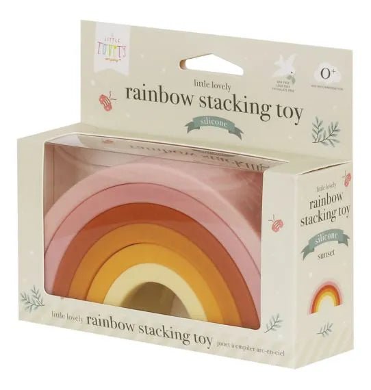 A Little Lovey company Rainbow stacking toy