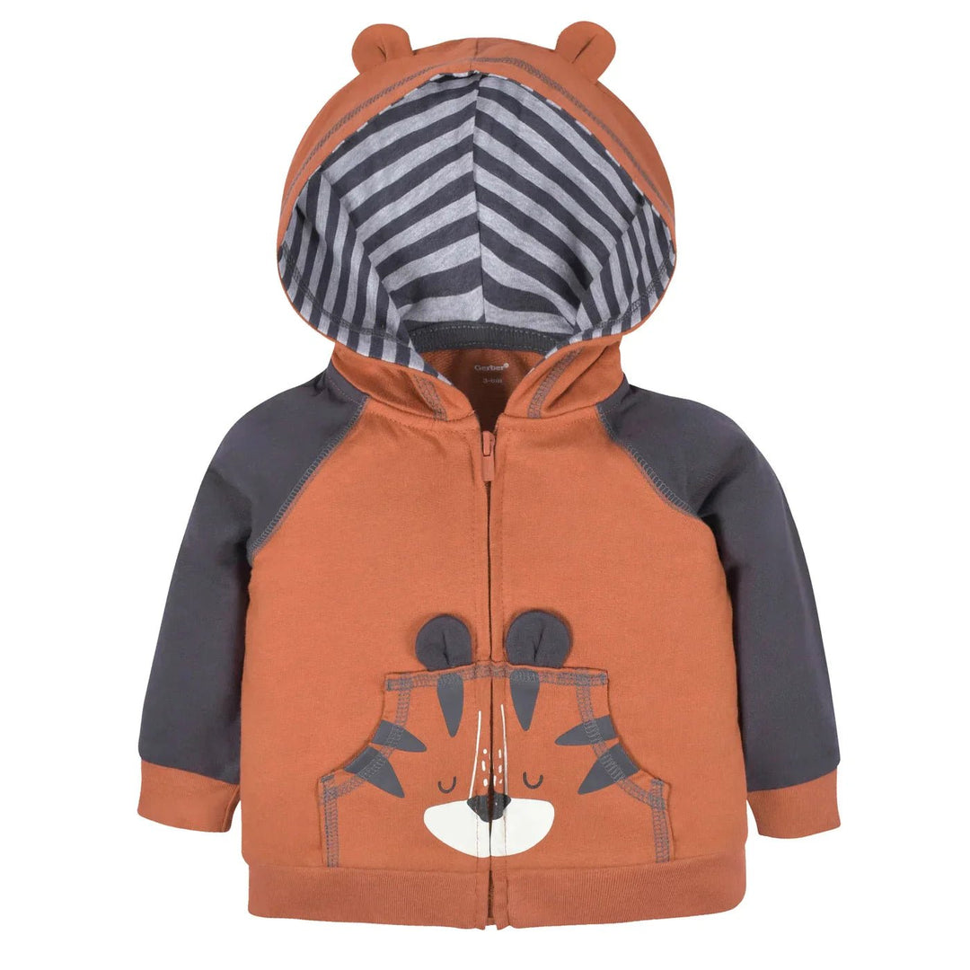 Gerber Childrenswear Tiger Hoodie & Joggers 2 Pc Set