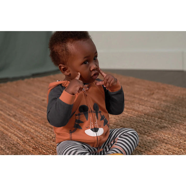 Gerber Childrenswear Tiger Hoodie & Joggers 2 Pc Set