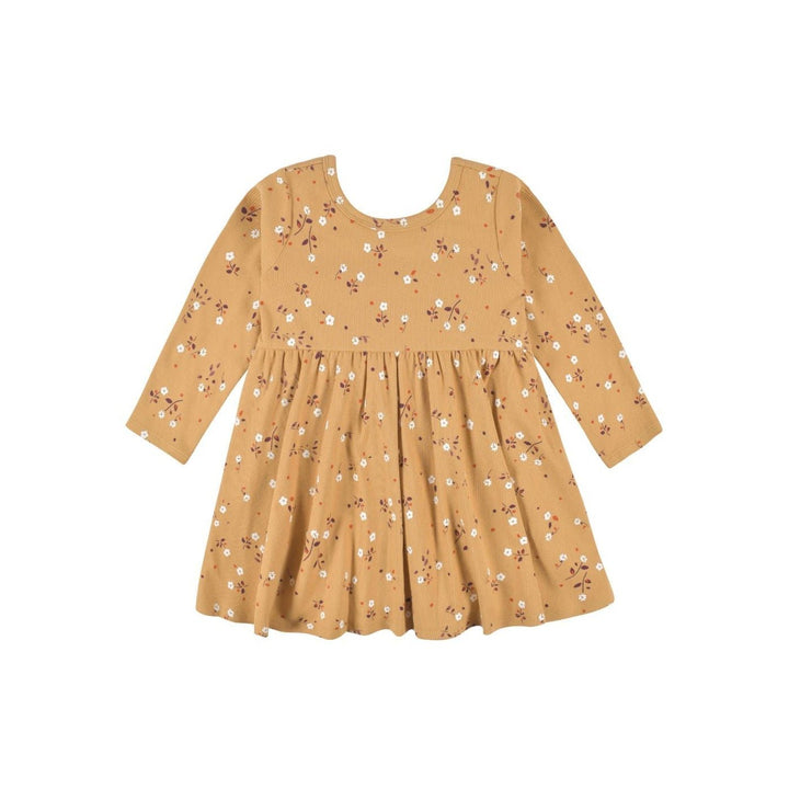 Gerber Childrenswear YELLOW FLORAL 2PK DRESS