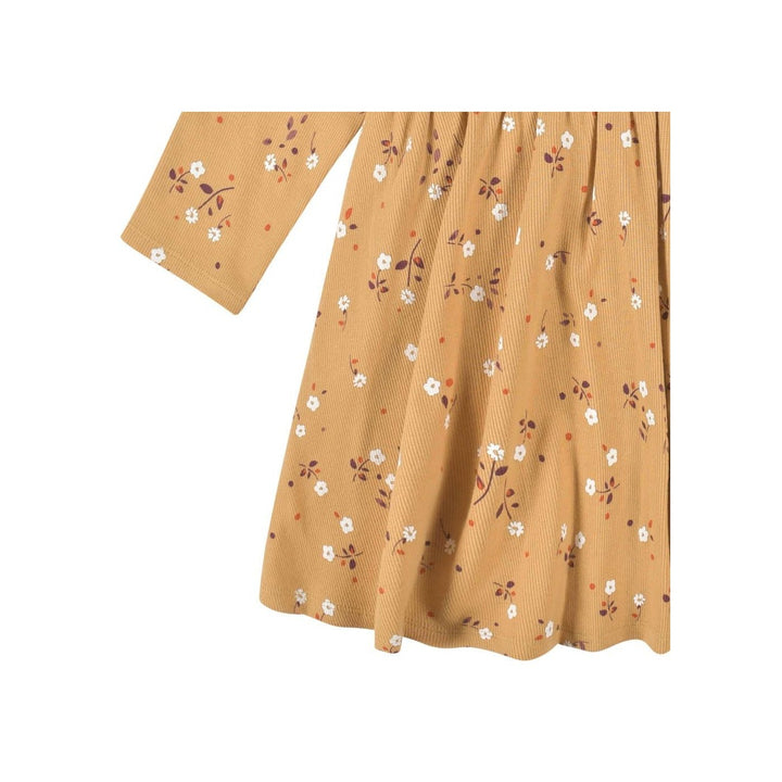 Gerber Childrenswear YELLOW FLORAL 2PK DRESS