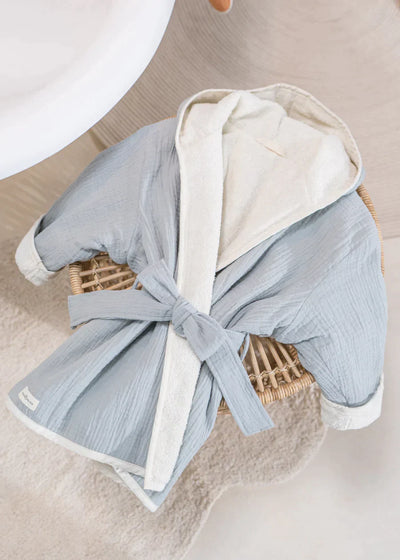 100% Organic Cotton Bathrobe MOUSE 2Y