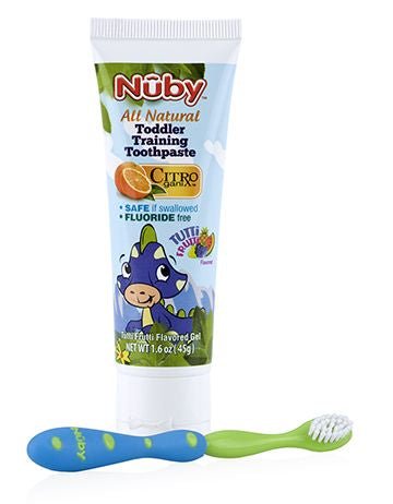 Nûby Toddler Toothpaste w/Toothbrush