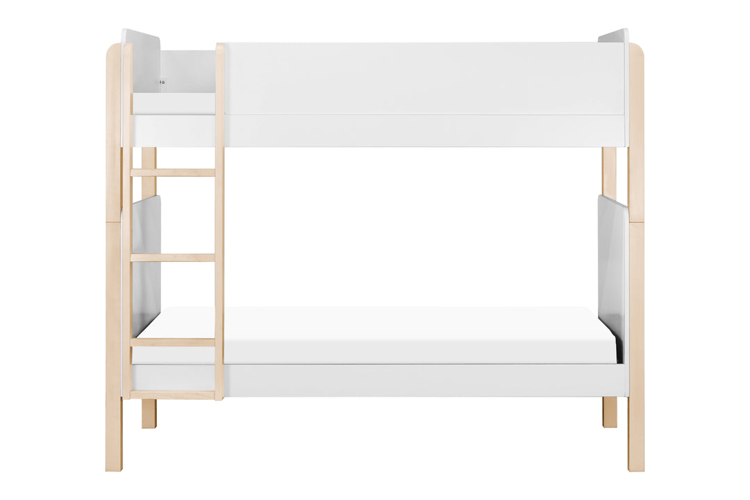 Babyletto TipToe Bunk Bed White/ Washed Natural