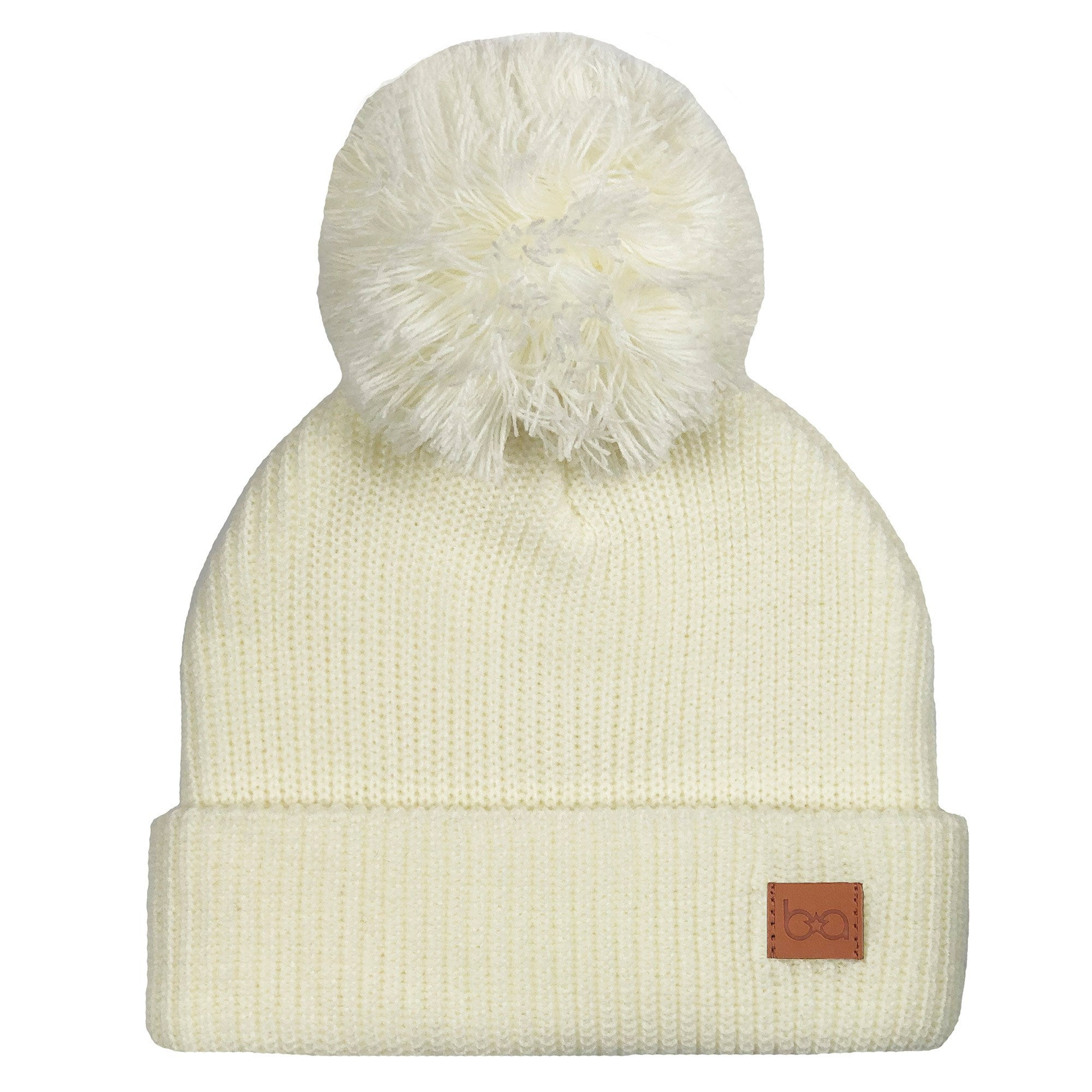 Babyfied Apparel - PomPom Toque Ivory | Macklem's Canada
