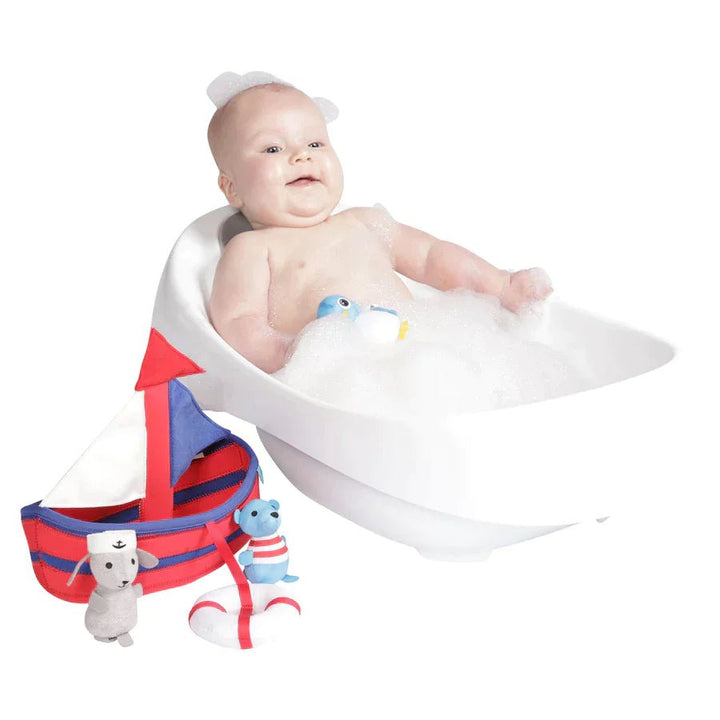 Manhattan Toy Sailboat Floating Fill n Spill