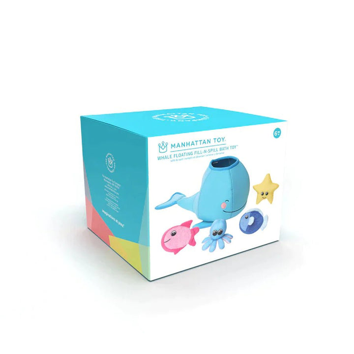 Manhattan Toy Whale Floating Fill n Spill