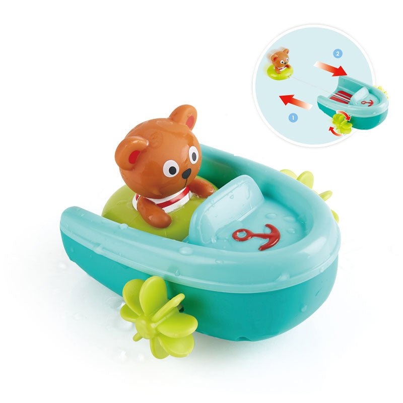 Hape Tubing Pull - back Boat