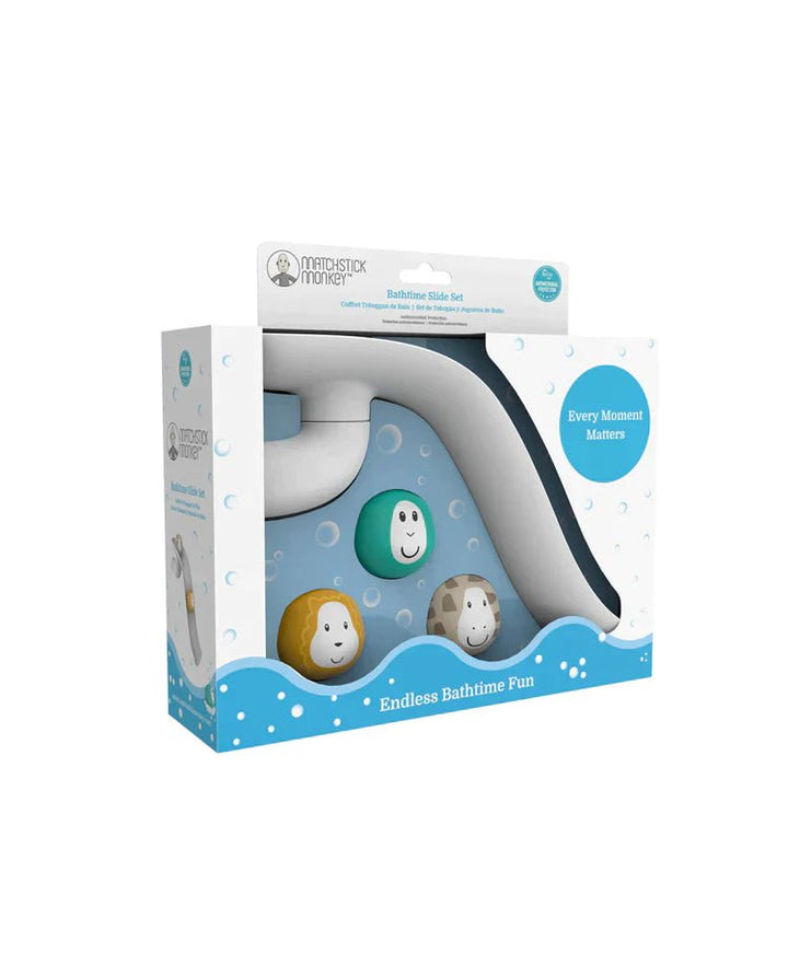 MATCHSTICK MONKEY White Bathtime Slide Set