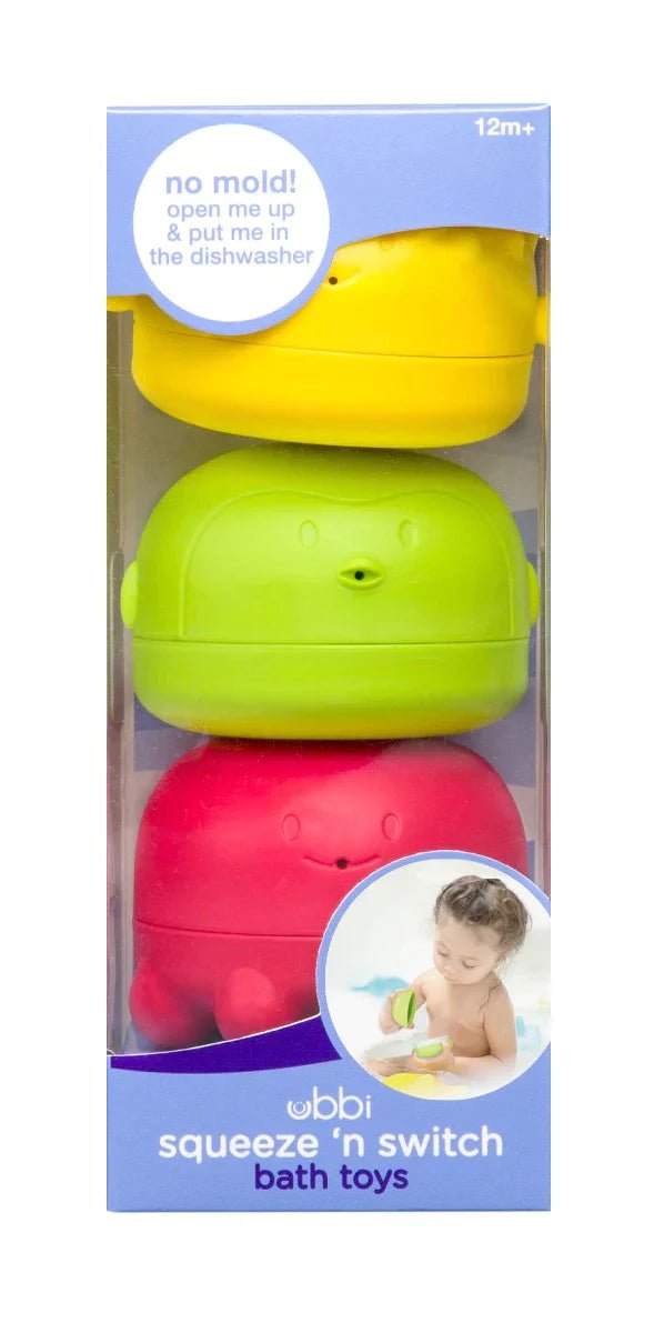 Ubbi Squeeze n Switch Bath Toy