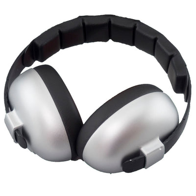Baby Hearing Protection Earmuffs 2m+  Silver