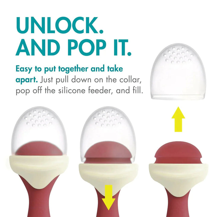 boon PULP Silicone Feeder 2pk