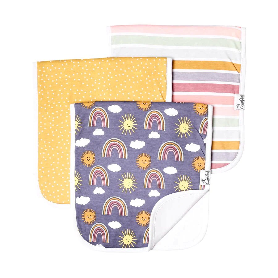 Copper Pearl Premium Burp Cloths