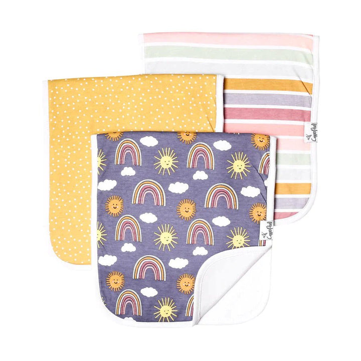 Copper Pearl Premium Burp Cloths