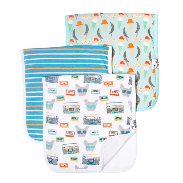 Copper Pearl Premium Burp Cloths