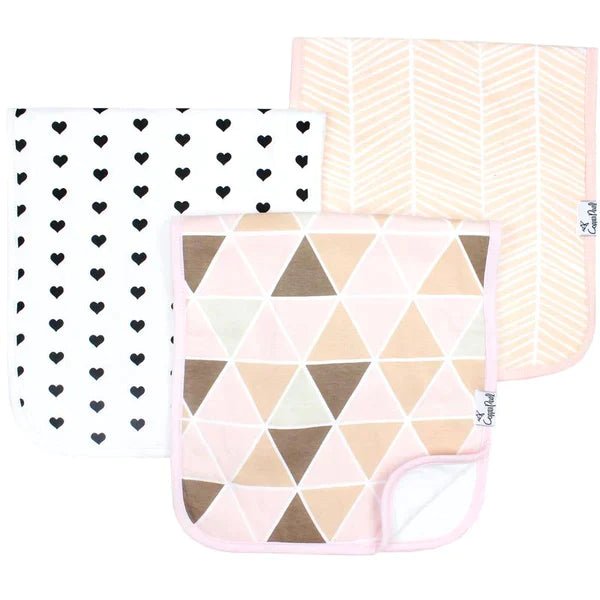 Copper Pearl Premium Burp Cloths
