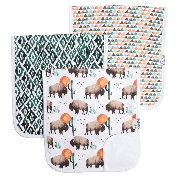Copper Pearl Premium Burp Cloths