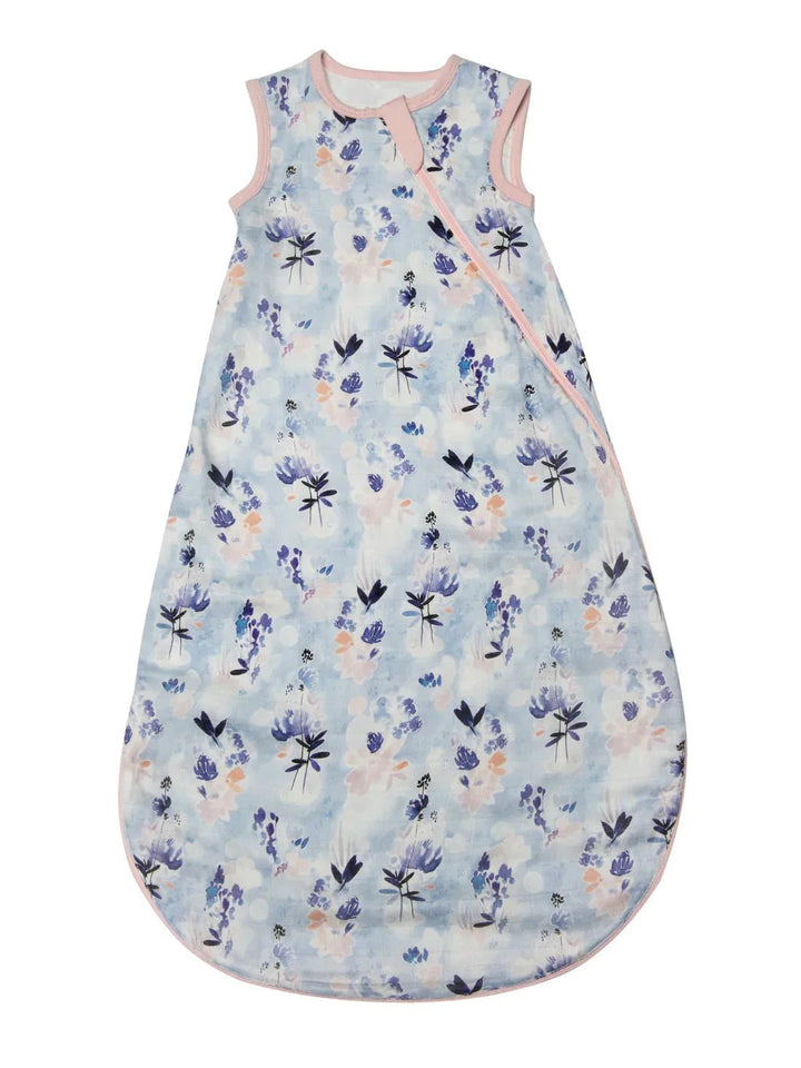 LOULOU LOLLIPOP Sleep Bag 1 Tog Ink Floral 0 - 6m