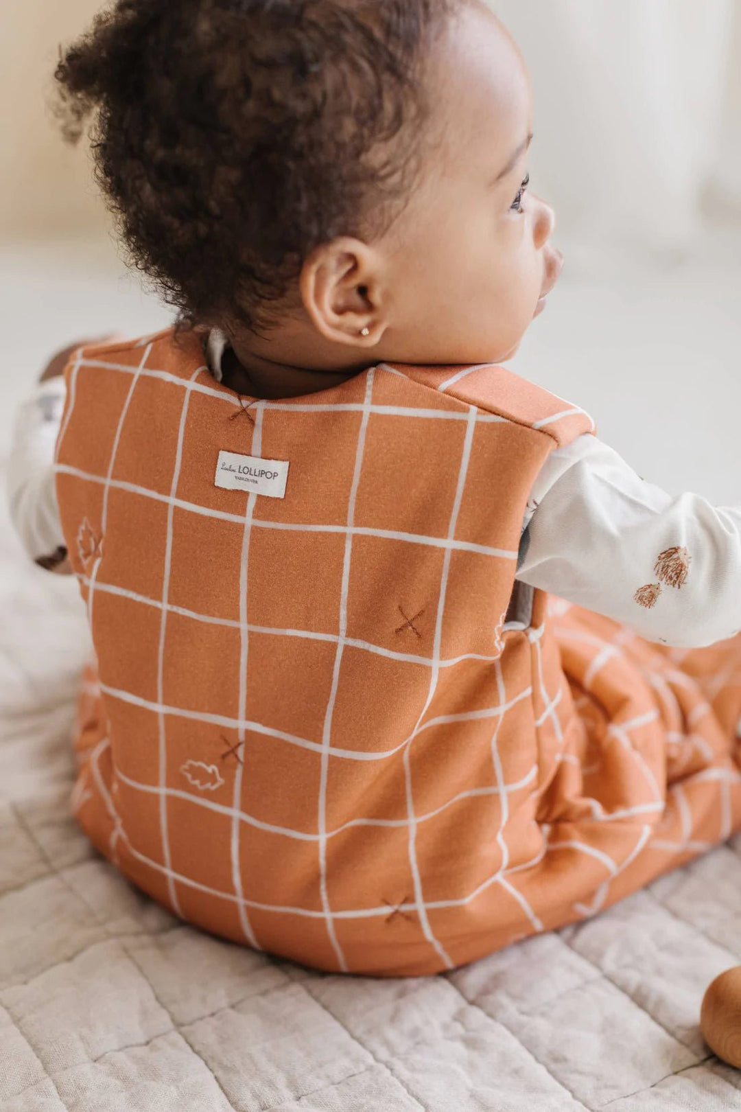 LOULOU LOLLIPOP Sleep Bag 2.5 Tog Oak Leaves