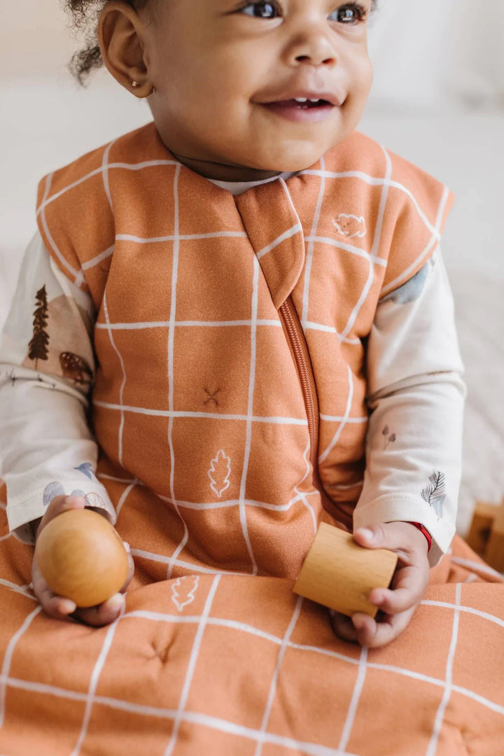 LOULOU LOLLIPOP Sleep Bag 2.5 Tog Oak Leaves