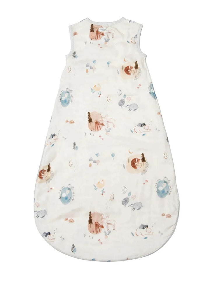 LOULOU LOLLIPOP Sleep Bag Lightweight Cozy Forest