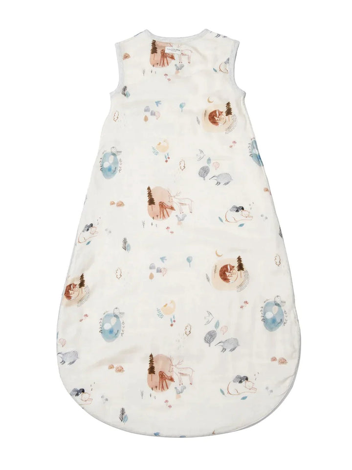 LOULOU LOLLIPOP Sleep Bag Lightweight Cozy Forest