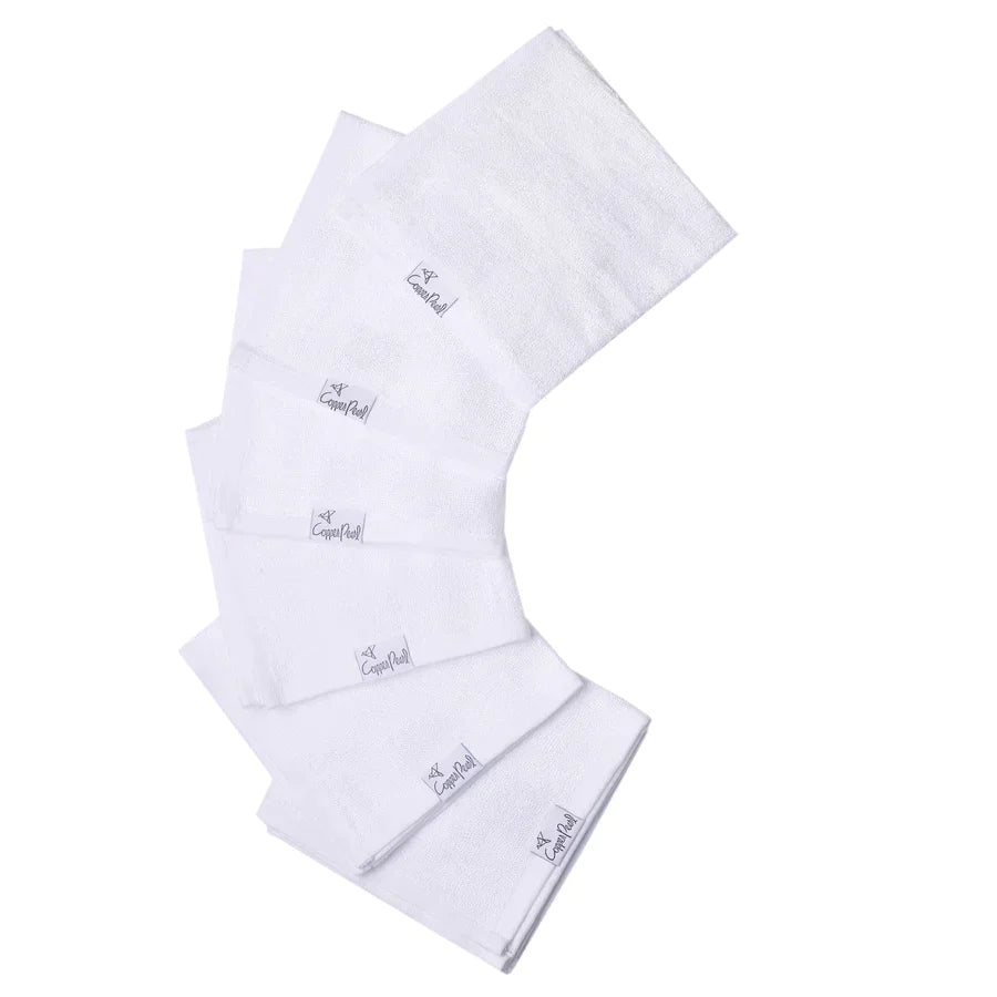 Copper Pearl Ultra Soft Washcloths - Dove