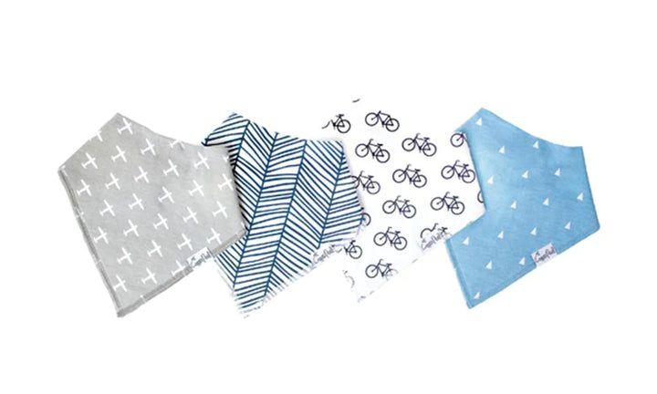 Copper Pearl Bandana Bib 4 Pk