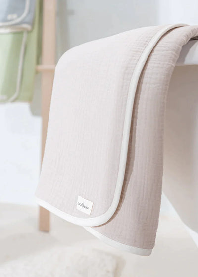 100% Organic Cotton Bath Towel Jasmine Newborn