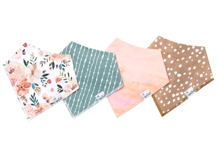 Copper Pearl Bandana Bib 4 Pk