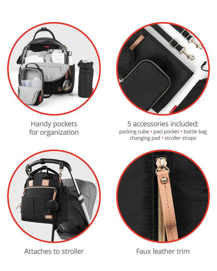 Skip Hop Suite By Skip Hop 6 - In - 1 Diaper Backpack Set