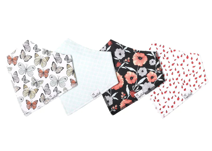 Copper Pearl Bandana Bib 4 Pk