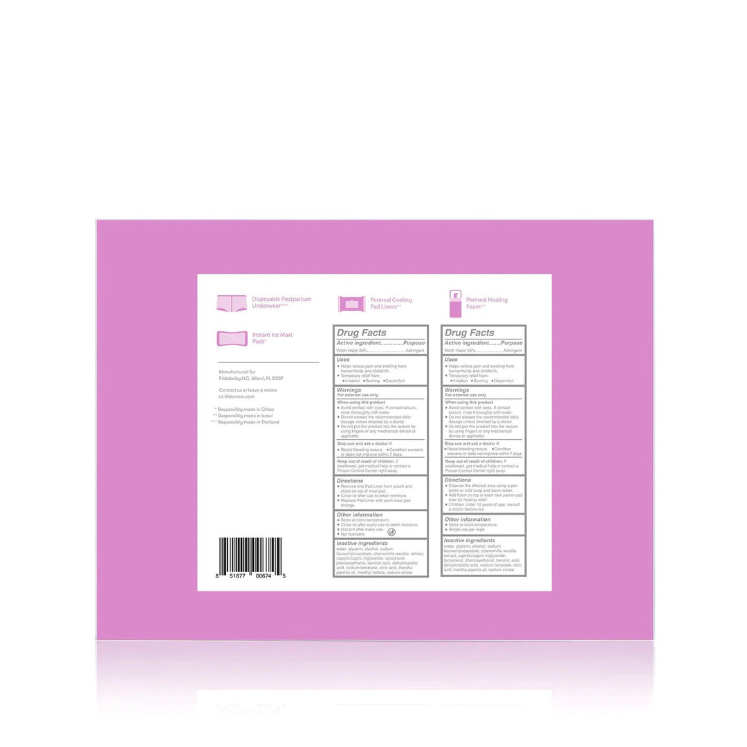 FridaMom Post Partum Recovery Essentials Kit