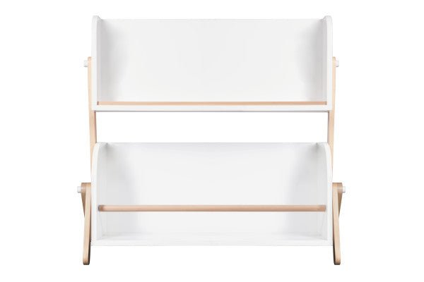 Babyletto Tally Storage Bookshelf White /Washed Natural