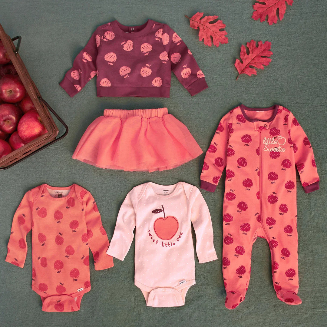 Gerber Childrenswear Apples Sleep N Play Set