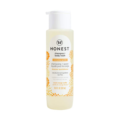 Honest 532mL Shampoo/Body Wash  Sweet Orange Vanilla