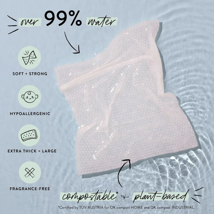 Honest Company Wipes 72 Per Pk