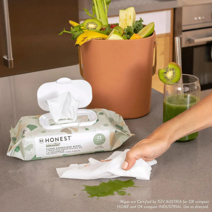 Honest Company Wipes 72 Per Pk