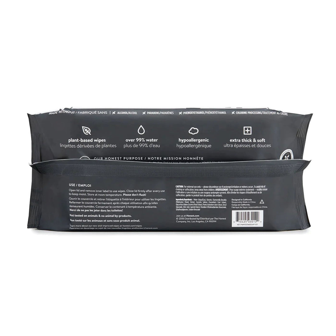 Honest Company Wipes 72 Per Pk