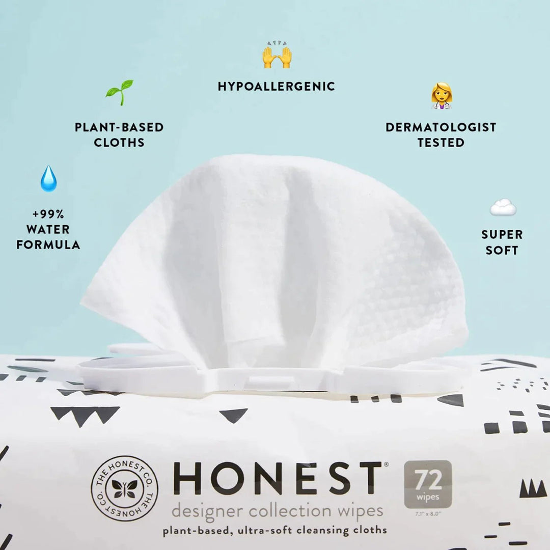 Honest Company Wipes 72 Per Pk