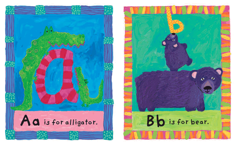 Barefoot Books Alligator Alphabet - Board Book