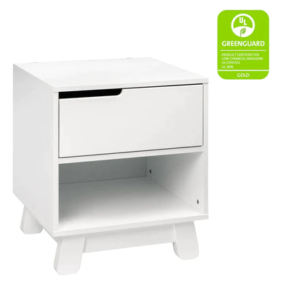 Hudson Nightstand with USB Port White
