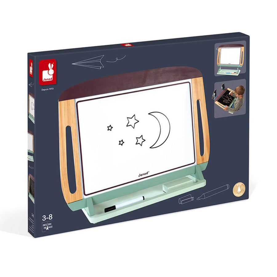 Janod White & Blackboard Tablet